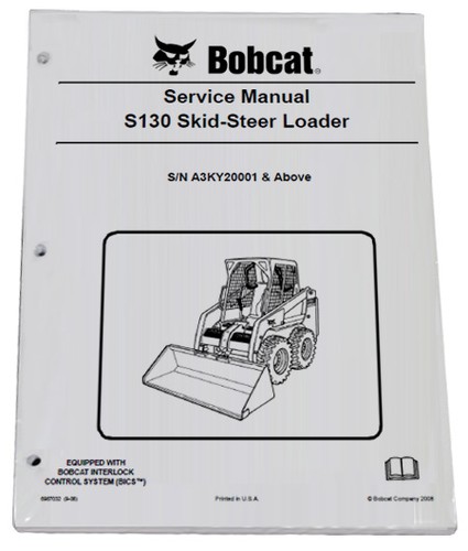 Bobcat s130 skid steer loader - bobcat,