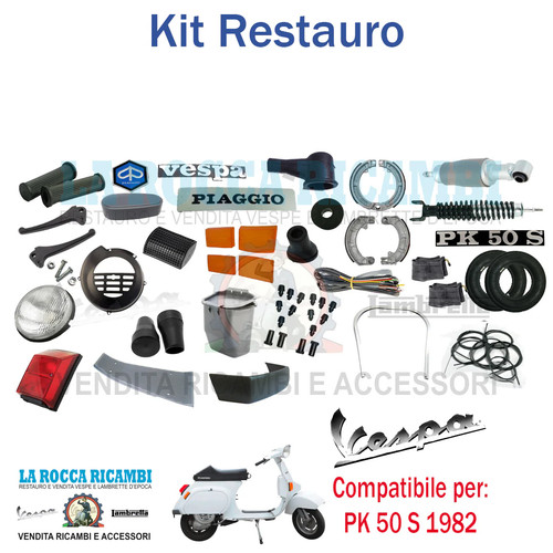 Kit restauro vespa s - restauro,