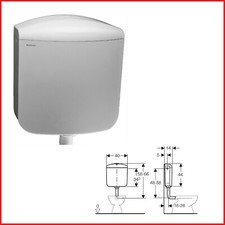 cassetta di scarico wc esterna