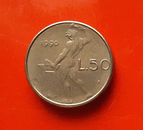Lire 1990 variante orecchio - 50,