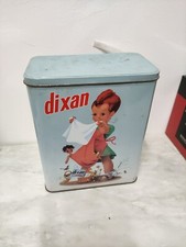 Fustino Vuoto in Latta Vintage Detersivo DIXAN