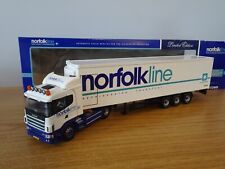 CORGI CLASSICS NORFOLK LINE SCANIA 124 4 SERIE FRIGO CAMION MODELLO CC12204 1:50