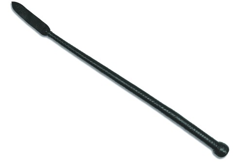 Frusta pelle nera - frusta, con