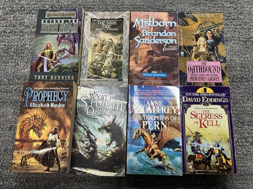 Lot vtg fantasy - lot, 8