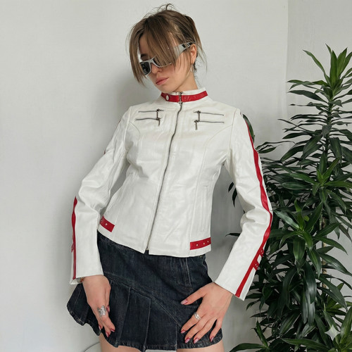 Giacca moto donna - giacca,