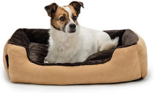 Letto per Cani Con Cuscino Reversibile E Base Antiscivolo, Cuscino Robusto Con I