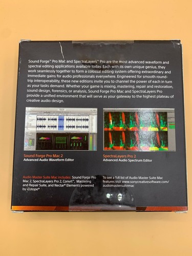Sony spectralayers pro - spectralayers, 2