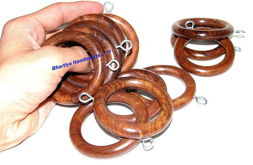 Anelli per tende legno - anelli,