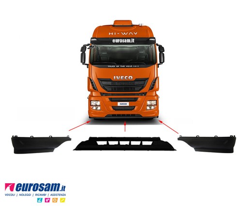 Kit spoiler angolo sotto - kit,