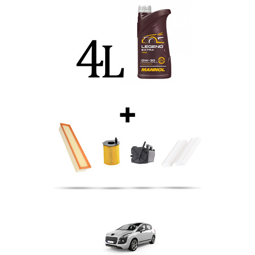 Hoffcar kit tagliando filtri - kit, 4