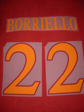 KIT BORRIELLO 22 ARANCIO X MAGLIA CALCIO ROMA KAPPA NUOVO  