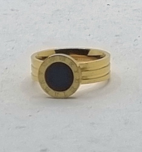 Anello fascetta con onice - a,