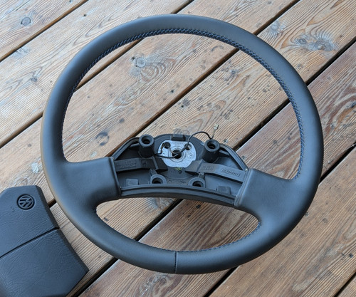 Volante nuovo pelle per vw - in,