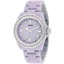 Liu Jo Like TLJ2170 Orologio da donna in resina rosa con cristalli