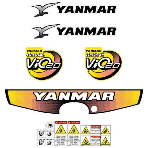 Yanmar vio20 decalcomanie - yanmar,