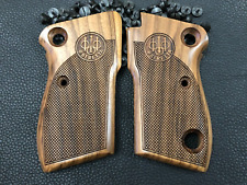 BERETTA 1951 & CLONE IMPUGNATURE IN LEGNO DI NOCE DESIGN A SCACCHI