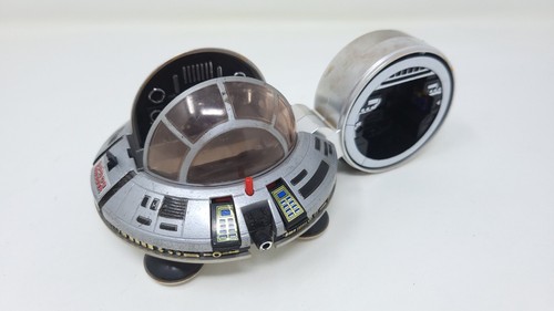Popy space saucer message - space,