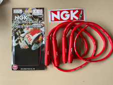 NGK RACING TAPPO IMPERMEABILE SET 4 E CAVO BOBINA ACCENSIONE KAWASAKI GPZ900R