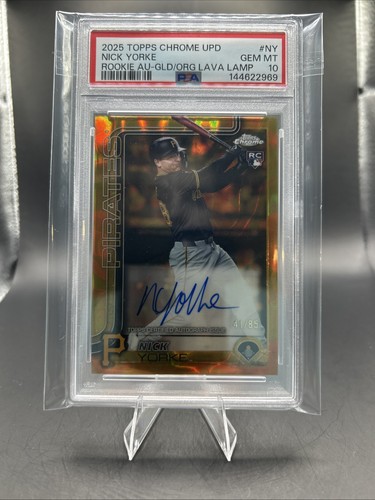 Nick yorke 2025 topps cromo - nick,