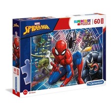 Clementoni Puzzle 60 pz Maxi Super Color 4-6a (62x42cm) MARVEL SPIDERMAN 26444