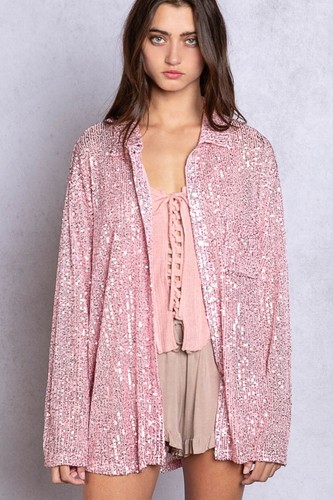 Abbigliamento pol top rosa - pol, con