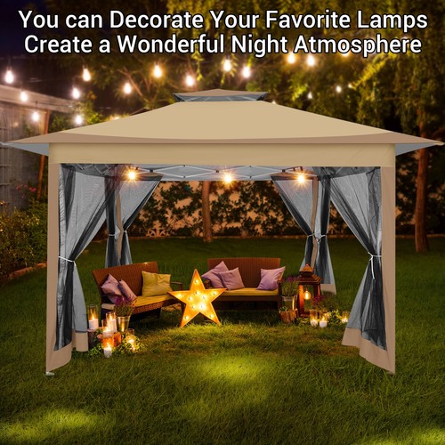 Gazebo 6x3 tenda per - 3,6x3,6, m