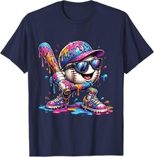 Maglietta Baseball Drip Ice