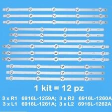 Kit barre strip led  Lg 47LN540 47LN5400 47LN570 47LA620 47LN610 47LA613 lot