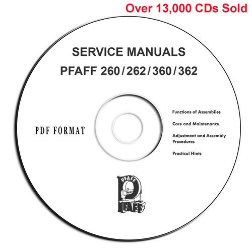 Pfaff 260 360 262 - 260, macchina