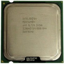 Intel Pentium 4 SL7Z8 640 3,20 GHz 800 MHz 2 MB L2 socket cache 775 processore HT Te