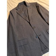 Blazer Lardini grigio pelle di