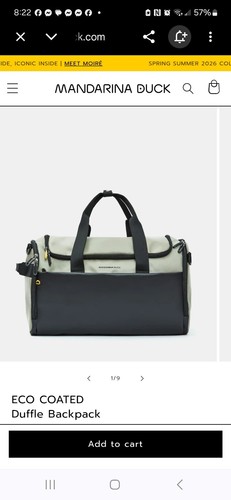 Mandarina duck eco coated - duck,