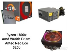 Bundle 1800x Wraith Prism Antec neo eco 520c