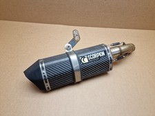 Yamaha FZ8 Fazer Scorpion silenziatore scarico bidone e tubo collegamento 2010 - 2015