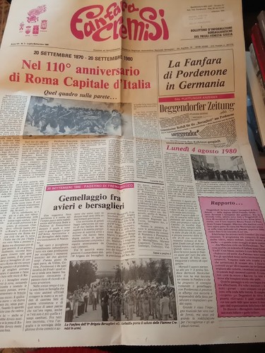 Fanfara cremisi bollettino - cremisi,