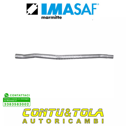 Marmitta tubo centrale - marmitta,