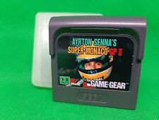 SEGA GAME GEAR - AYRTON SENNA'S SUPER MONACO GP II - TESTATO E FUNZIONANTE