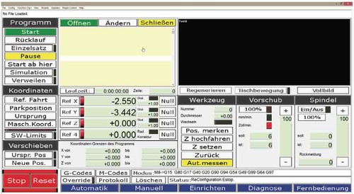 Software controllo cnc - di,