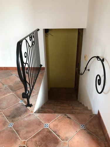 Corrimano ferro battuto - ferro,