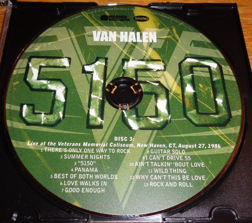 Van halen live - halen, cd