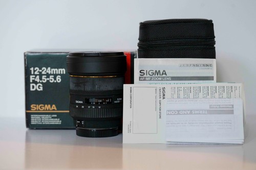 Sigma 24mm 5 6 dg - f/4.5-5.6,