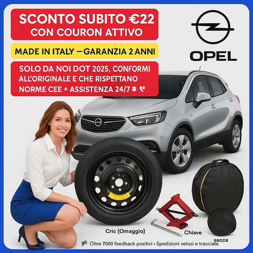 Kit ruotino scorta da - kit, di