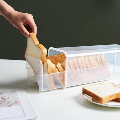 Portapane ermetico con - con, pratico