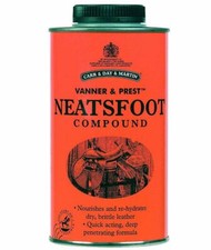 Vanner & Prest Neatsfoot Compound olio per cuoio ammorbidisce e idrata 500 ml Ca