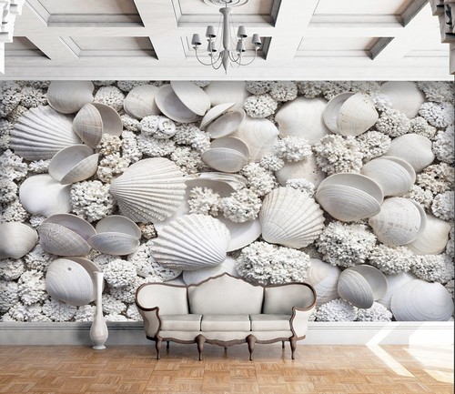 White shells zhub6556 - 3d,