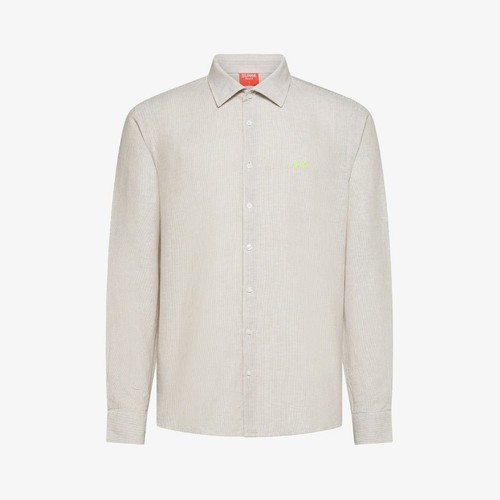 Camicia sun68 beach lino - camicia,