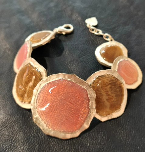 Bracciale design smalto - bracciale, di