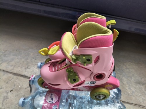 Oxelo pattini rotelle rosa - rotelle,