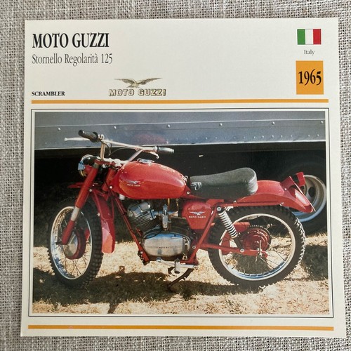 Scheda moto guzzi stornello - scheda,
