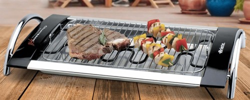 Griglia elettrica barbecue con - griglia,